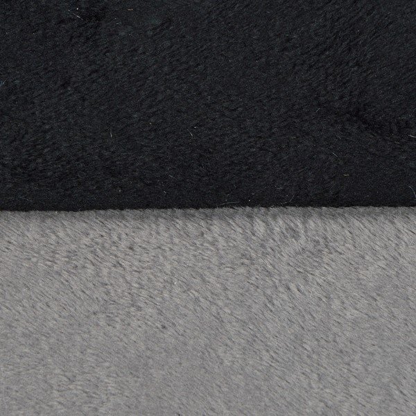 Szare zamszowe legowisko dla psów ø 50 cm Flakes – Love Story-image-3