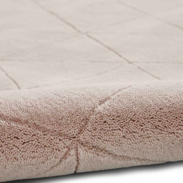 Różowy wełniany dywan Think Rugs Kasbah, 120x170 cm-image-1