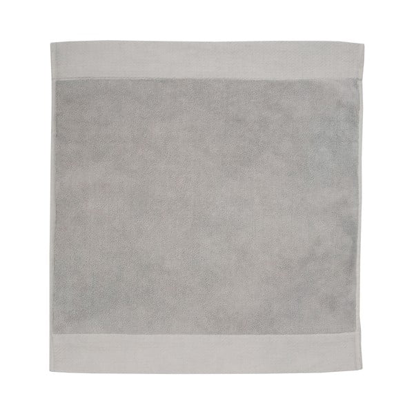 Szary dywanik łazienkowy z bawełny organicznej Seahorse Pure, 50x60 cm