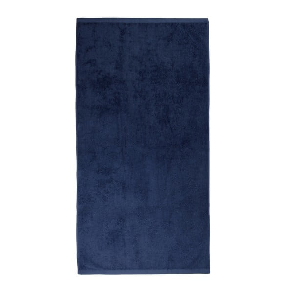 Granatowy ręcznik Artex Alpha, 100x150 cm