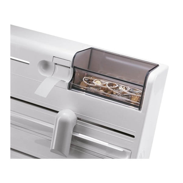 Biały plastikowy uchwyt ścienny na ręczniki papierowe i folię Parat – LEIFHEIT-image-2