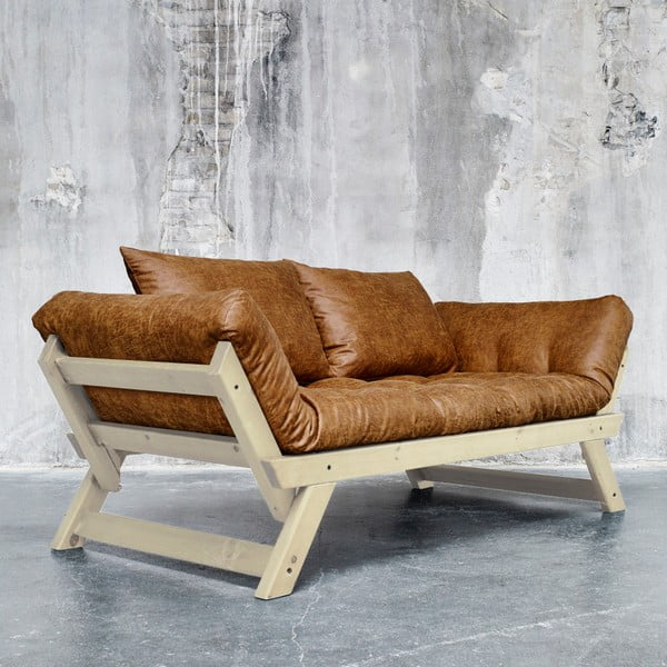 Sofa Karup Vintage Bepop Natural/Cognac-image-1