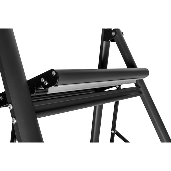 Czarna drabinka Wenko Compact, wys. 91,5 cm-image-4