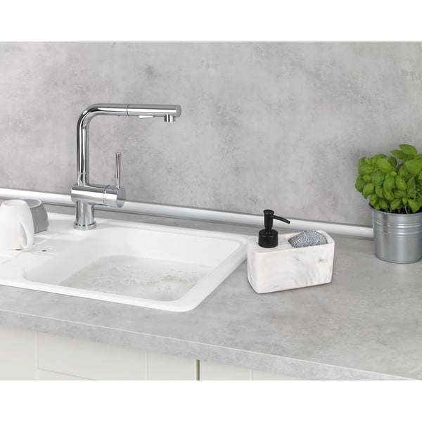 Biały dozownik do mydła Wenko Resa-image-1