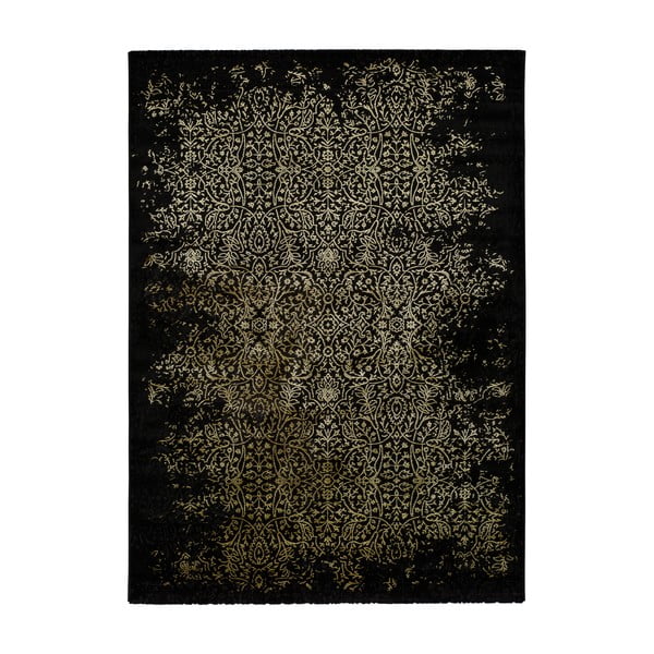 Czarny dywan Universal Gold Duro, 160x230 cm
