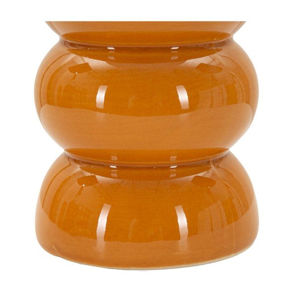 Musztardowa/biała lampa stołowa ceramiczna z tekstylnym kloszem (wysokość 46 cm) Torr – Mauro Ferretti-image-2