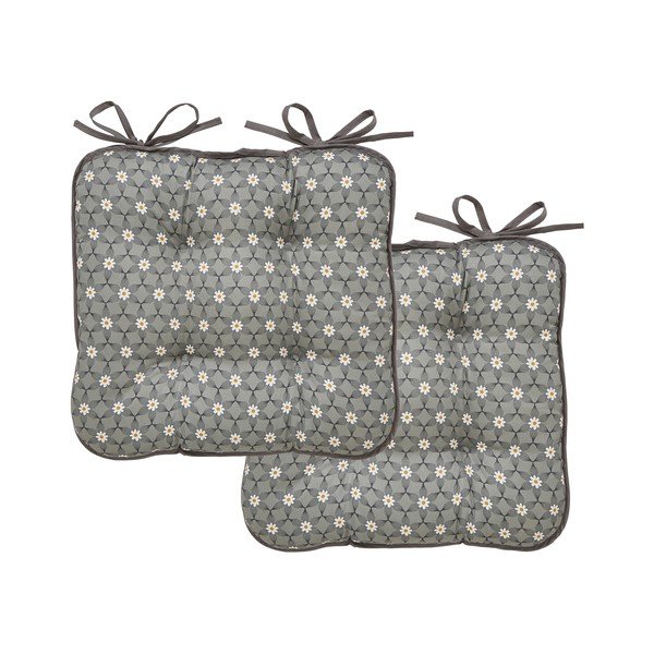 Szara bawełniana poduszka na krzesło Cooksmart ® Purity-image-4