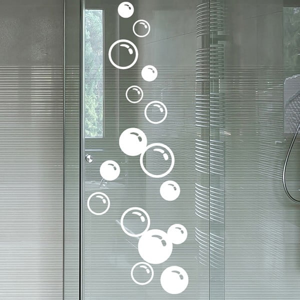 Naklejka na kabinę prysznicową Soap Bubbles-image-2