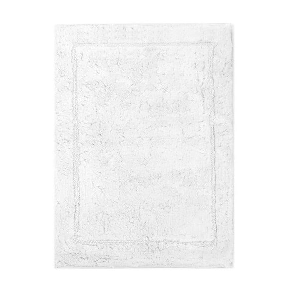 Biały bawełniany dywanik łazienkowy Phil, 70x110 cm