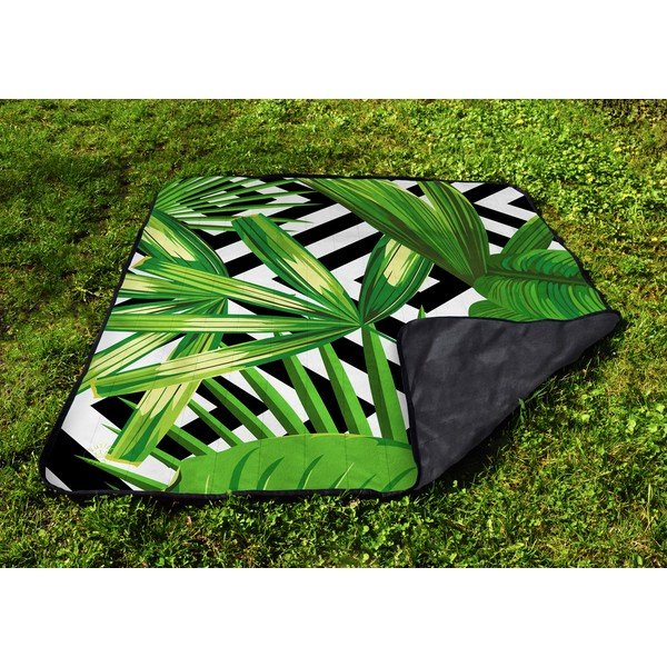 Koc piknikowy Butter Kings Green Leafs, 180x145 cm-image-4