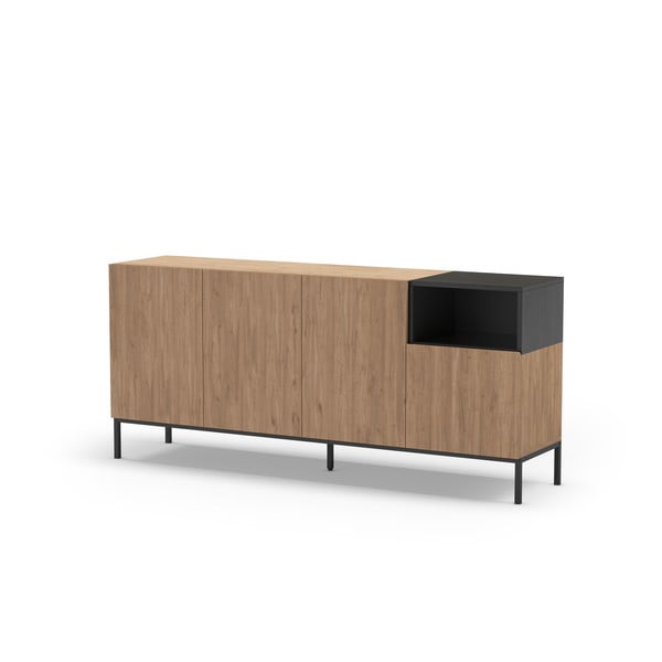 Komoda w naturalnym kolorze 180x80 cm Cailin – Marckeric-image-2