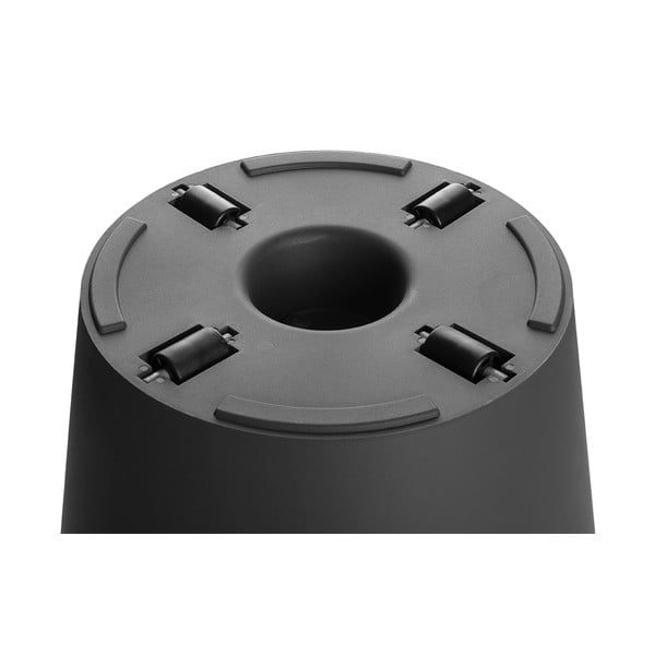 Szaro-biała doniczka Gardenico Metro Twist, ø 29,5 cm-image-2