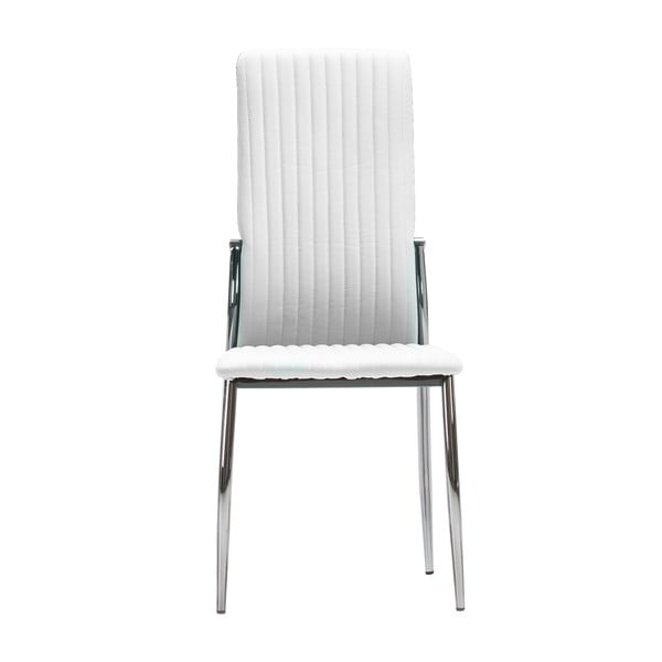 Białe krzesło Marckeric Alison