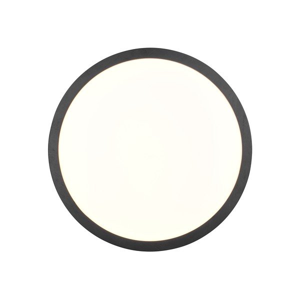 Czarna lampa sufitowa LED ø 40 cm Iseo – Trio-image-3