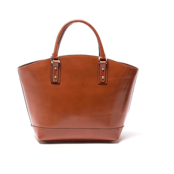 Torebka skórzana Isabella Rhea 3016 Cognac-image-3