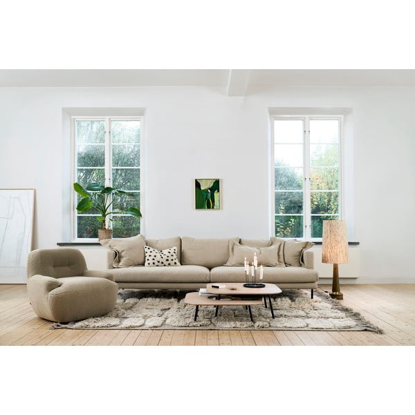 Beżowa sofa 277 cm Britt – Sits-image-1
