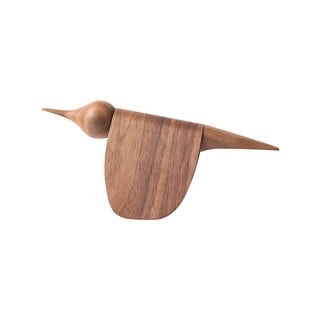 Figurka w kształcie ptaka z drewna orzechowego Gazzda