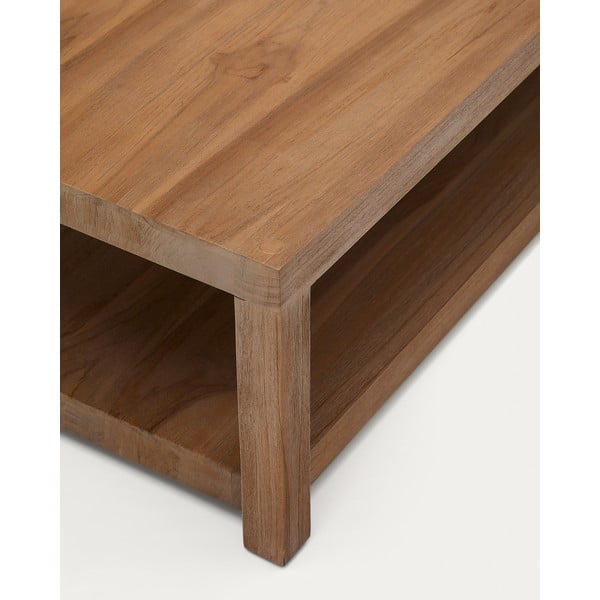 Stolik z litego drewna tekowego 90x90 cm Sashi – Kave Home-image-4