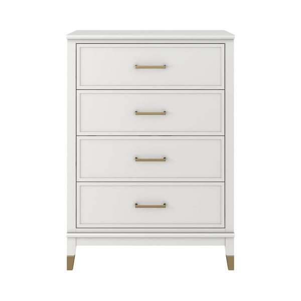 Biała komoda CosmoLiving by Cosmopolitan Westerleigh, 75x106 cm-image-4