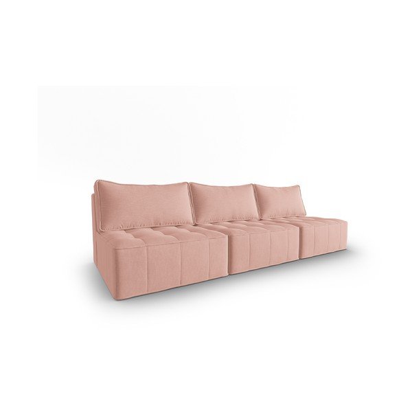 Różowa sofa 240 cm Mike – Micadoni Home-image-2