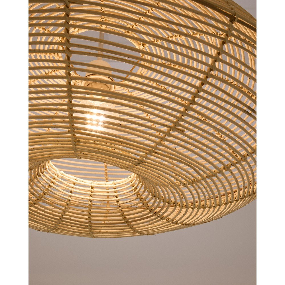 Rattanowy abażur ø 70 cm Flaro – Kave Home (zdjęcie 3)