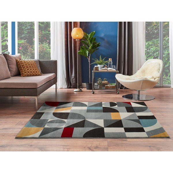 Szary dywan Universal Delta Multi, 133x190 cm-image-1