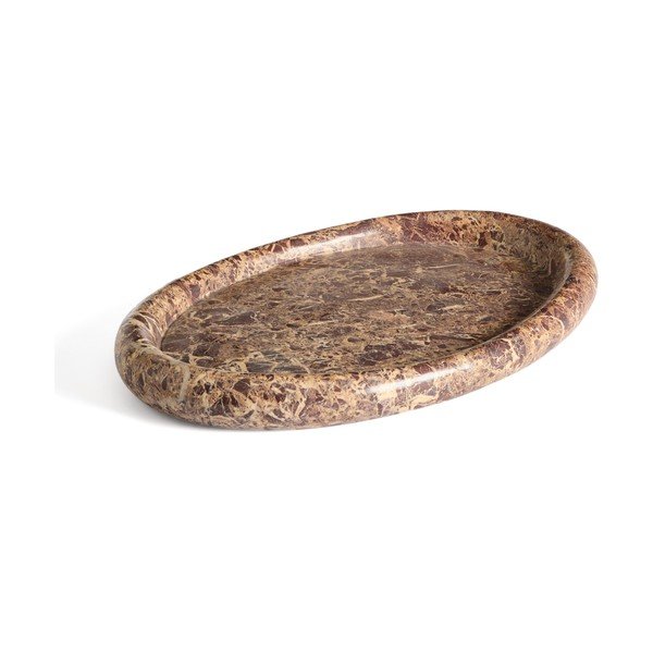 Marmurowa taca dekoracyjna 28x43 cm Lenorel – Kave Home