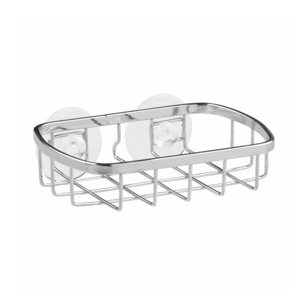 Metalowa mydelniczka z przyssawkami iDesign Gia-image-1