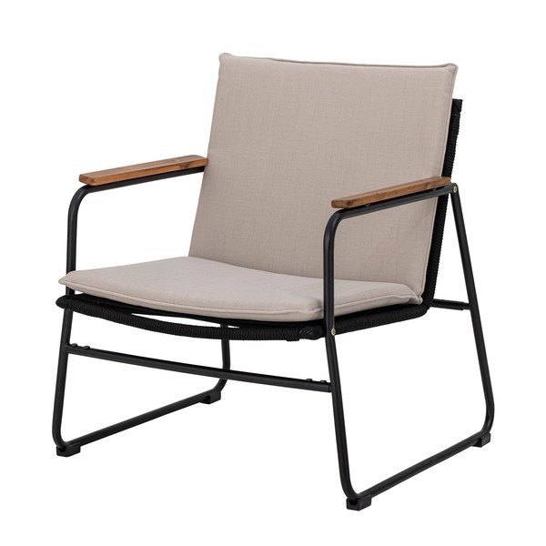 Beżowy fotel ogrodowy Hampton − Bloomingville-image-3