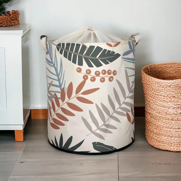 Tekstylny koszyk do przechowywania ø 37x40 cm – Mioli Decor-image-1