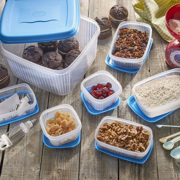 Pojemnik na żywność z pokrywką Addis Seal Tight Rectangular Foodsaver, 3 l-image-1