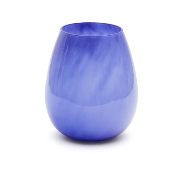 Niebieski szklany wazon (wysokość 26 cm) Kelse – Kave Home