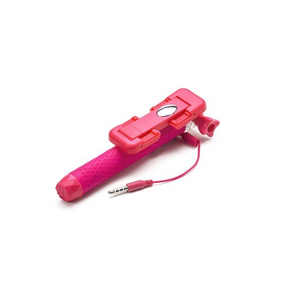 Selfie stick CELLY Mini selfie, różowy-image-1