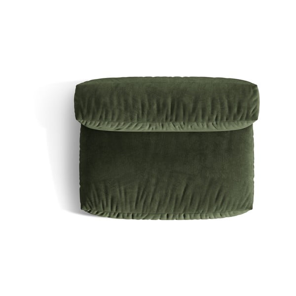 Zielony aksamitny moduł sofy (moduł środkowy) Martina – Micadoni -image-3