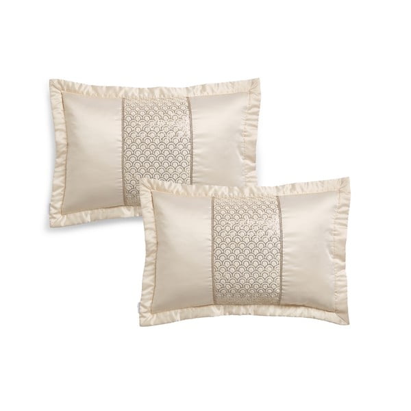 Poszewki na poduszki z mikrosatyny zestaw 2 szt. 50x75 cm Deco Sequin – Catherine Lansfield