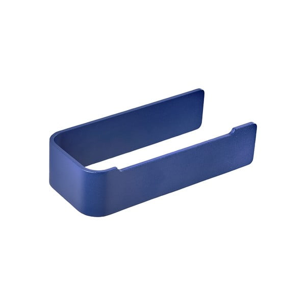 Niebieski ścienny metalowy uchwyt na papier toaletowy Ume – Zone-image-1