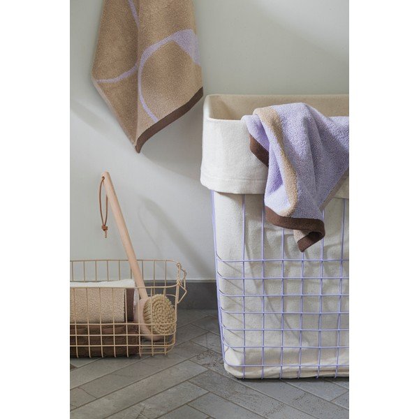 Fioletowy metalowo-tekstylny kosz na pranie 64 l Store-It – Mette Ditmer Denmark-image-4