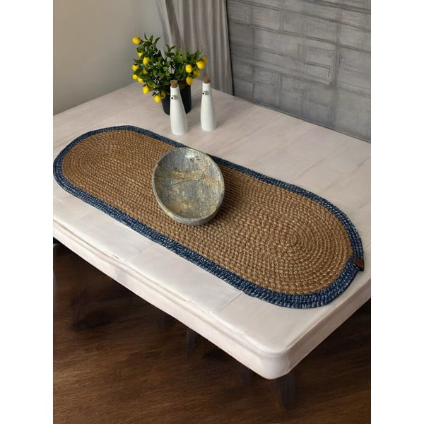 Bieżnik z juty 35x100 cm Wicker – Mila Home Luxury-image-1