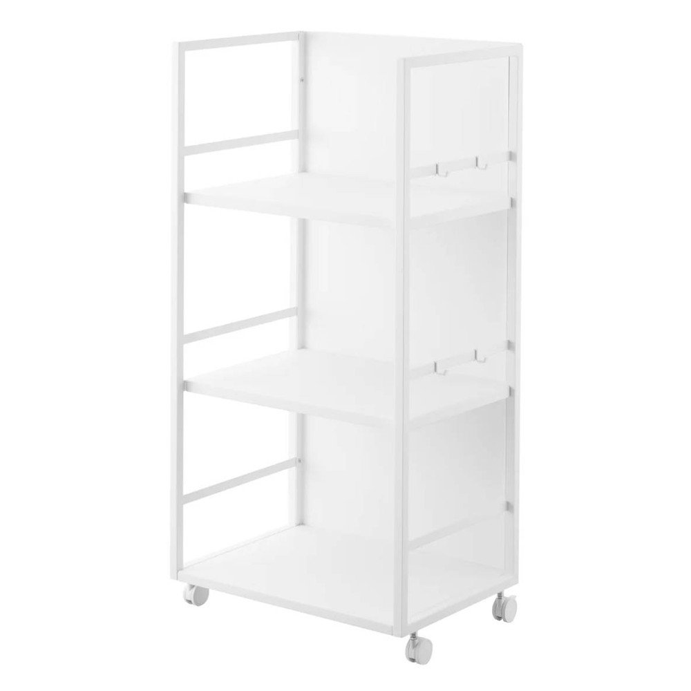Biały metalowy regał na kółkach 42x84,5x32 cm Tower – YAMAZAKI
