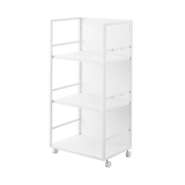 Biały metalowy regał na kółkach 42x84,5x32 cm Tower – YAMAZAKI
