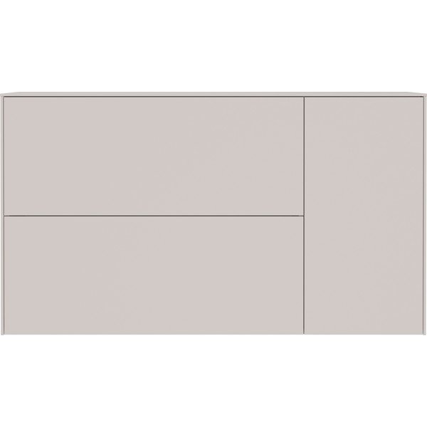 Kremowa wisząca szafka na buty 137x78x41 cm – Germania-image-3