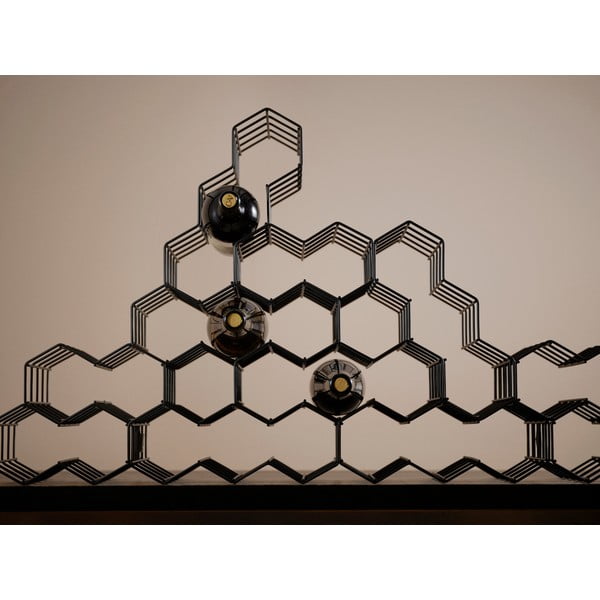 Metalowy stojak na wino liczba butelek 5 Rocks – Zone-image-1