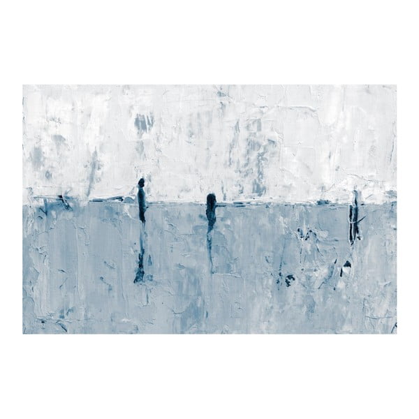 Obraz na płótnie Marmont Hill Blue Impre, 61x41 cm