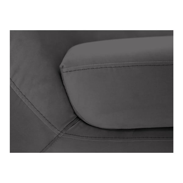 Szara sofa 3-osobowa Mazzini Sofas Amelie-image-3