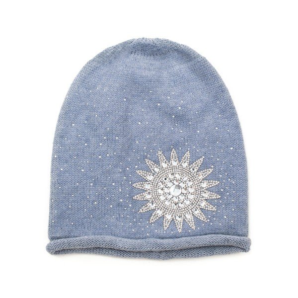 Jasnoszara czapka Sun