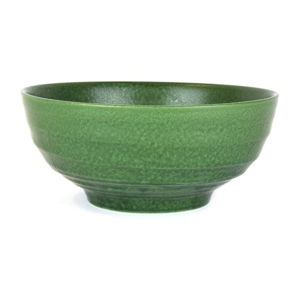 Zielona miska z ceramiki Made In Japan Earth Green, ⌀ 19 cm