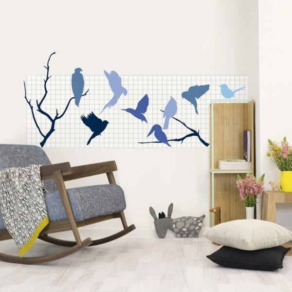 Naklejka Chispum Magnet Wall Sticker Birds