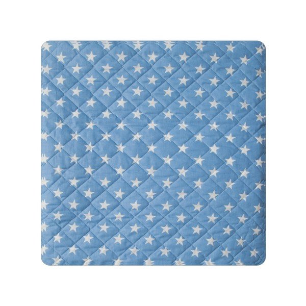 Niebieska pikowana narzuta na łóżko Cihan Bilisim Tekstil Dots, 160x230 cm-image-2
