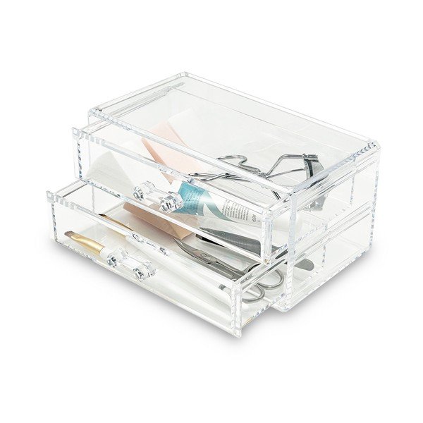 Plastikowy organizer łazienkowy na kosmetyki – Addis