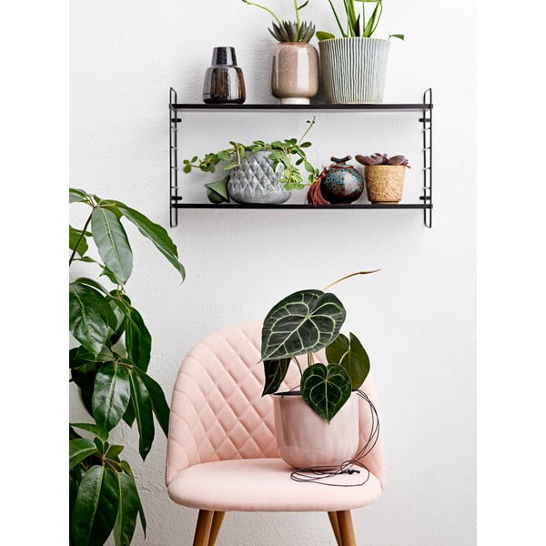 Czarna metalowa półka Bloomingville North-image-3